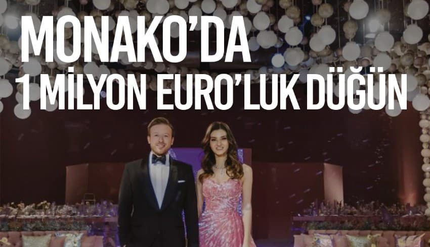 Alara Mildon ile eski eşi Doğukan Dudaroğlu'nun Monaco'daki düğün töreni